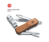 Navaja Victorinox NailClip Wood 580 Nogal