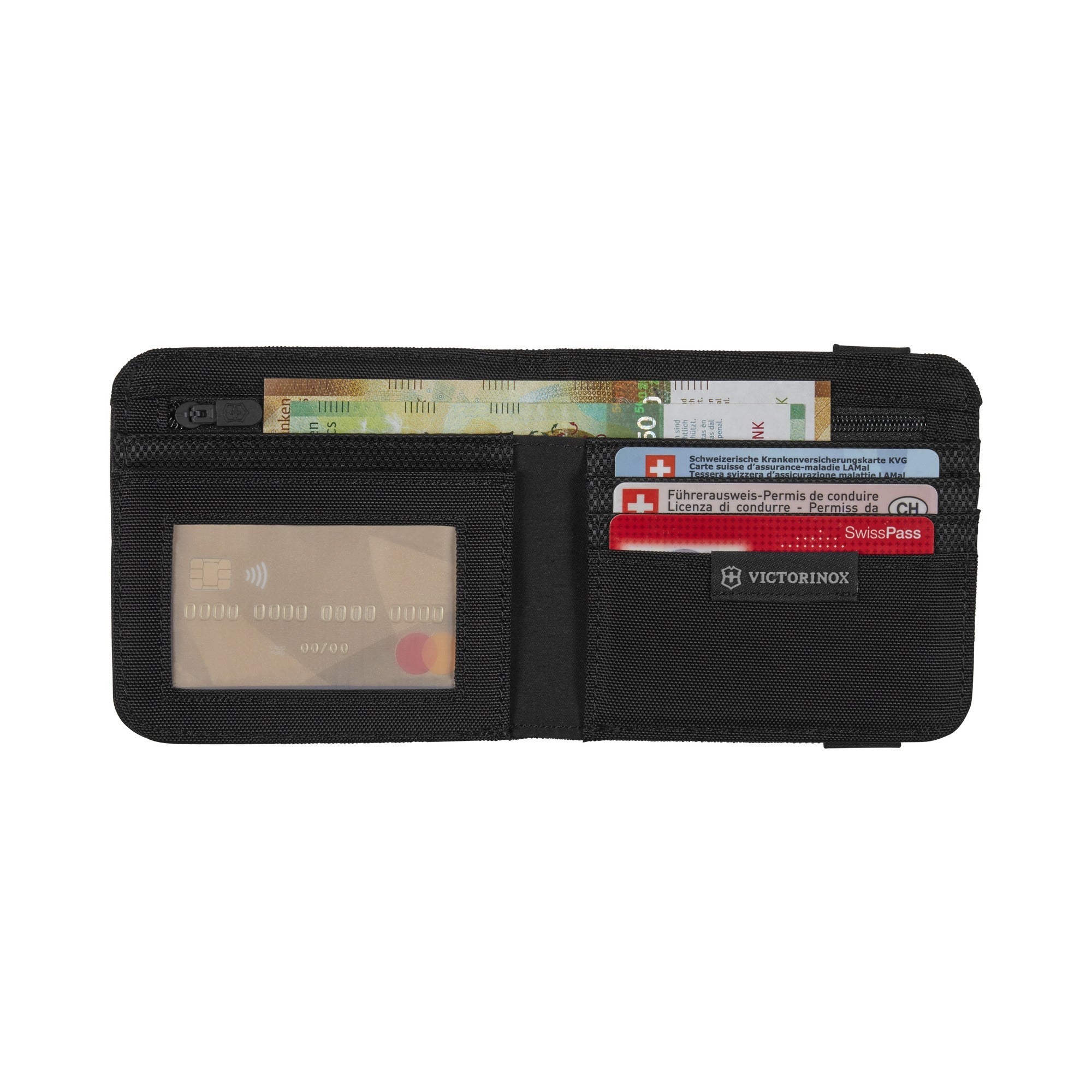 Billetera Victorinox Travel Acces 5.0/ BI Fold Wallet, Negra