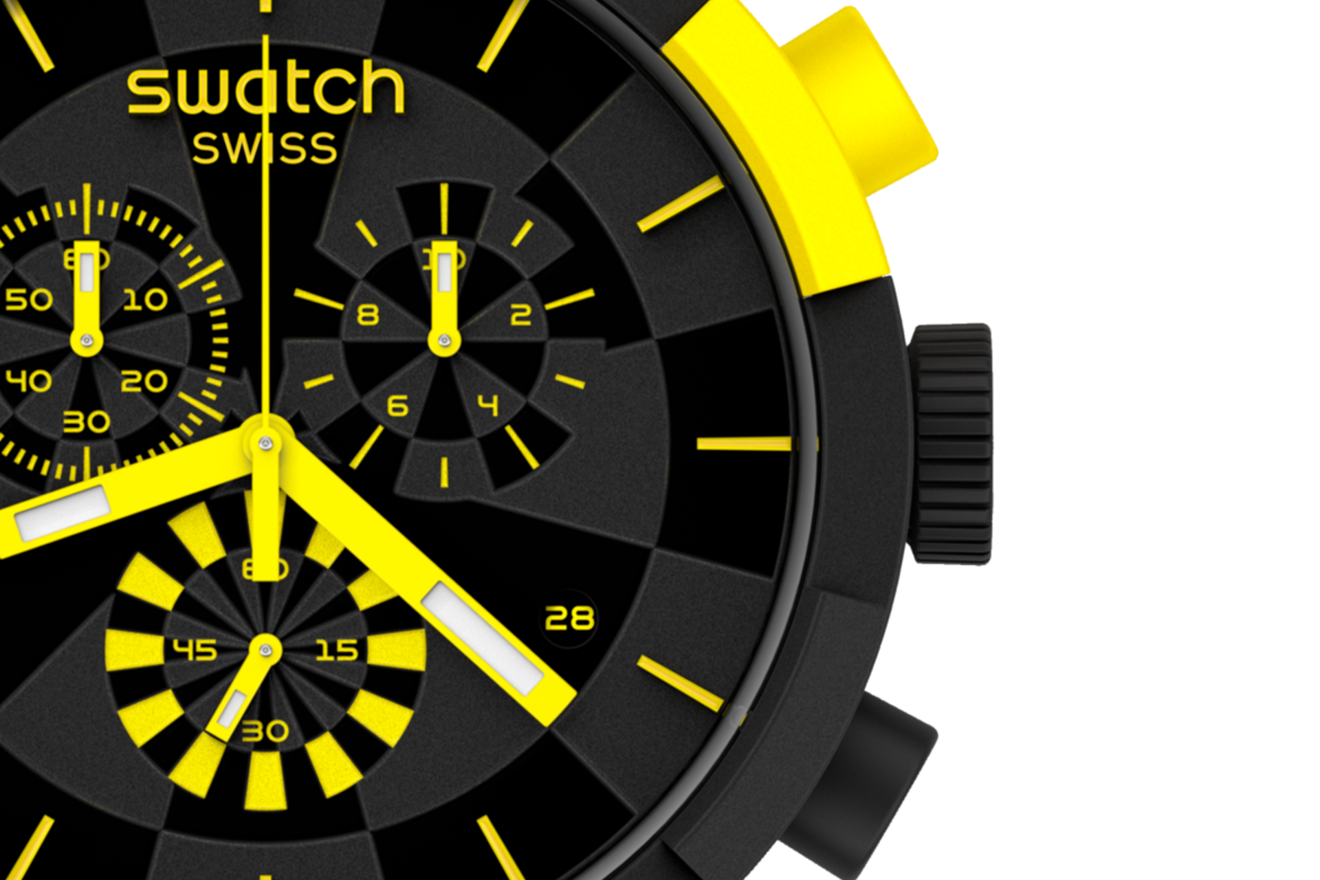 Reloj Swatch Check Point Yellow