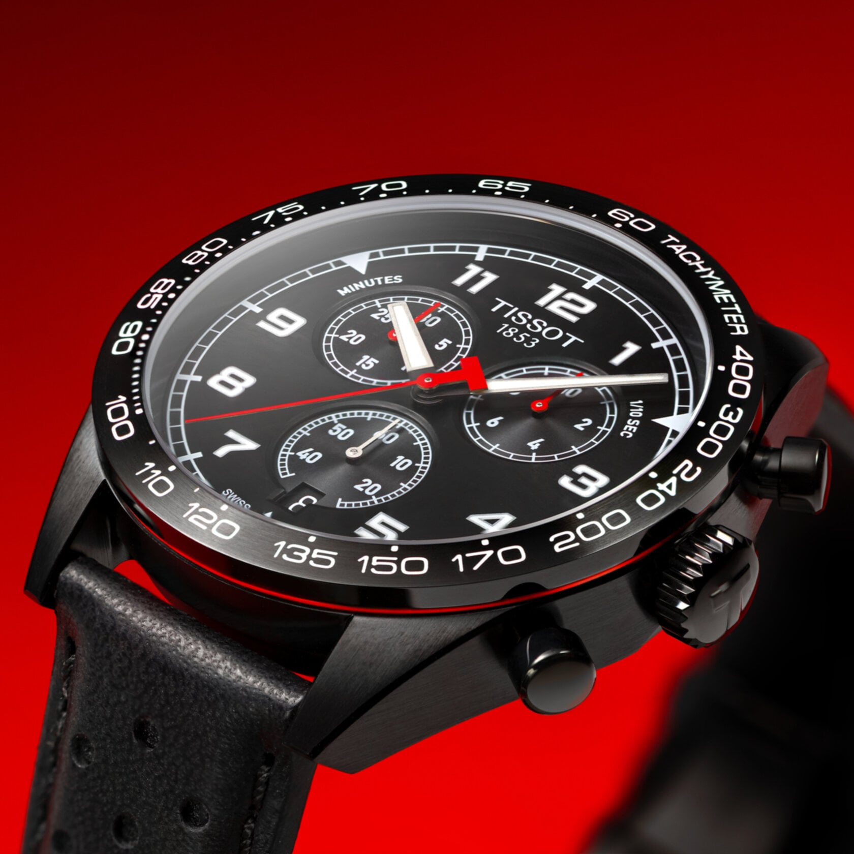 Reloj Tissot PRS 516 Chronograph Black