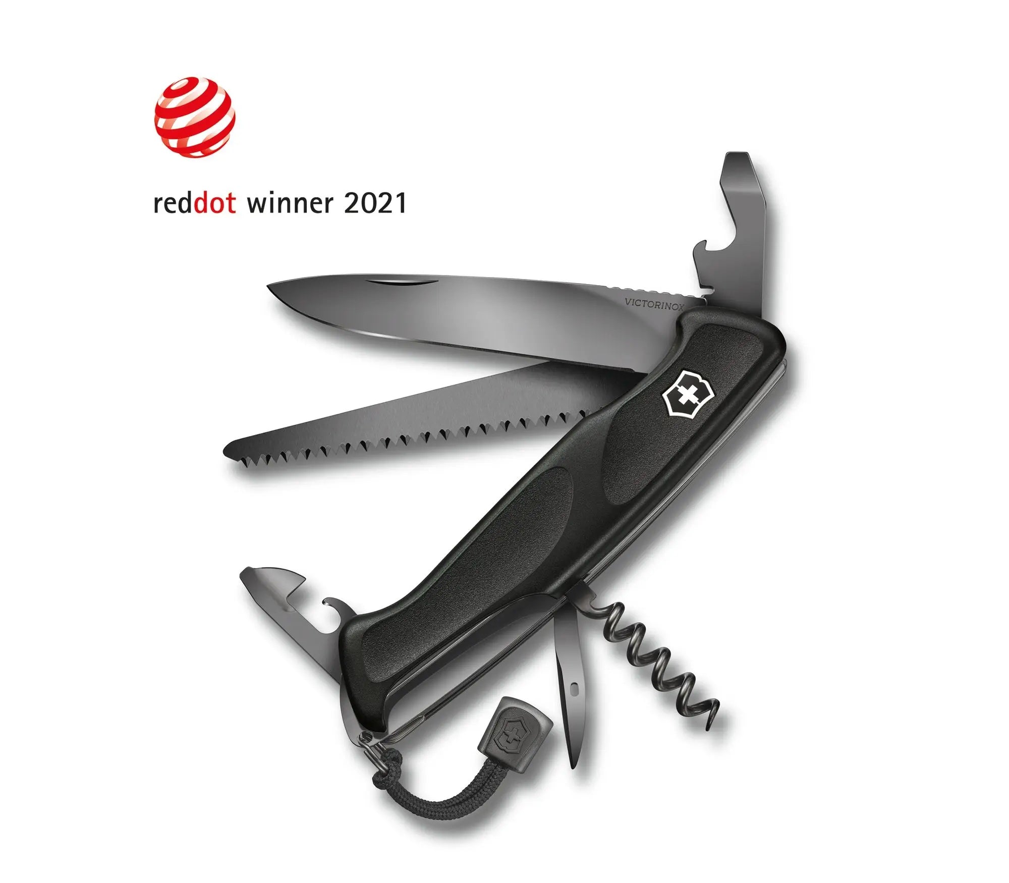 Navaja Victorinox Ranger Grip 55 , Onyx Black