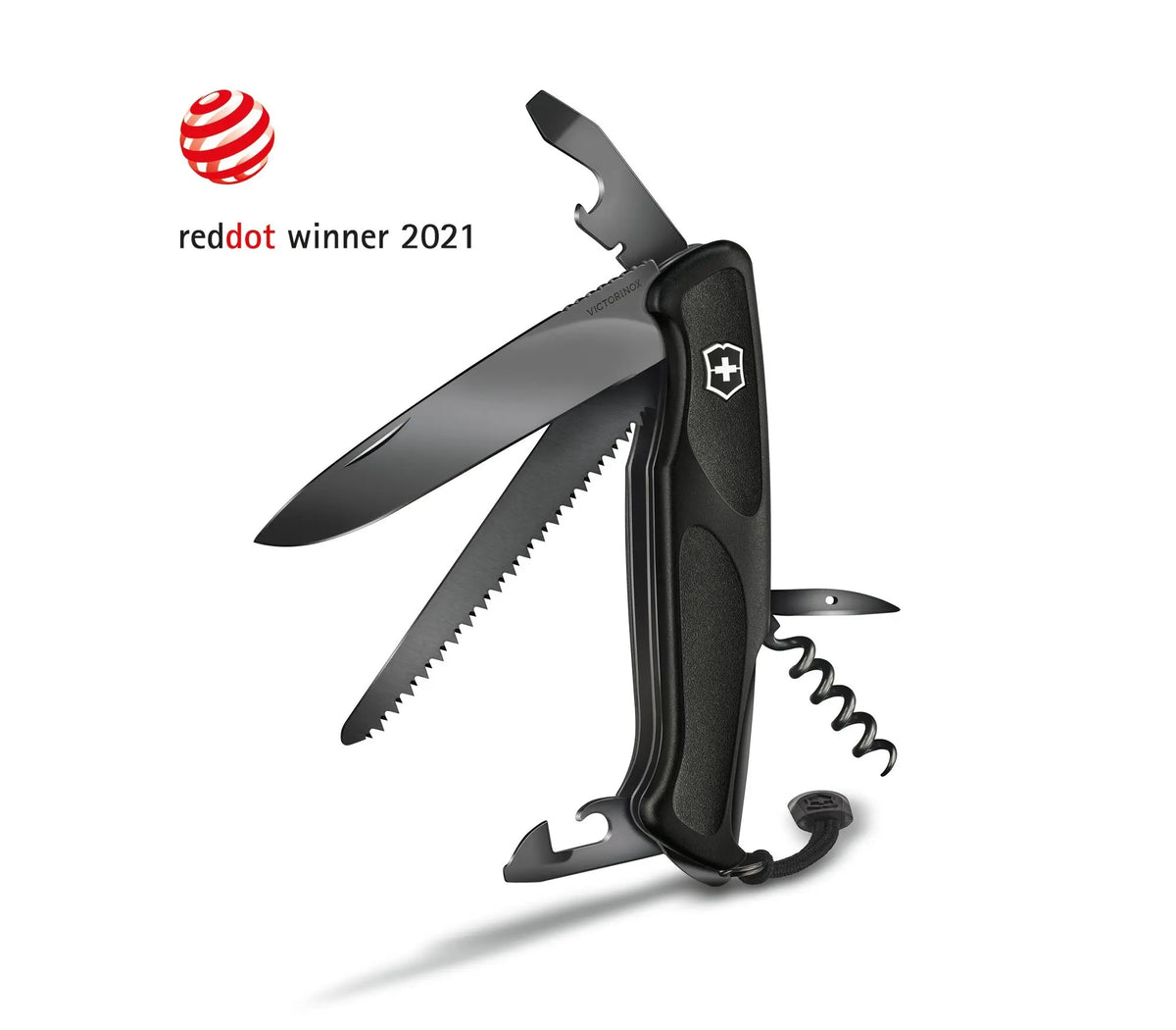 Navaja Victorinox Ranger Grip 55 , Onyx Black